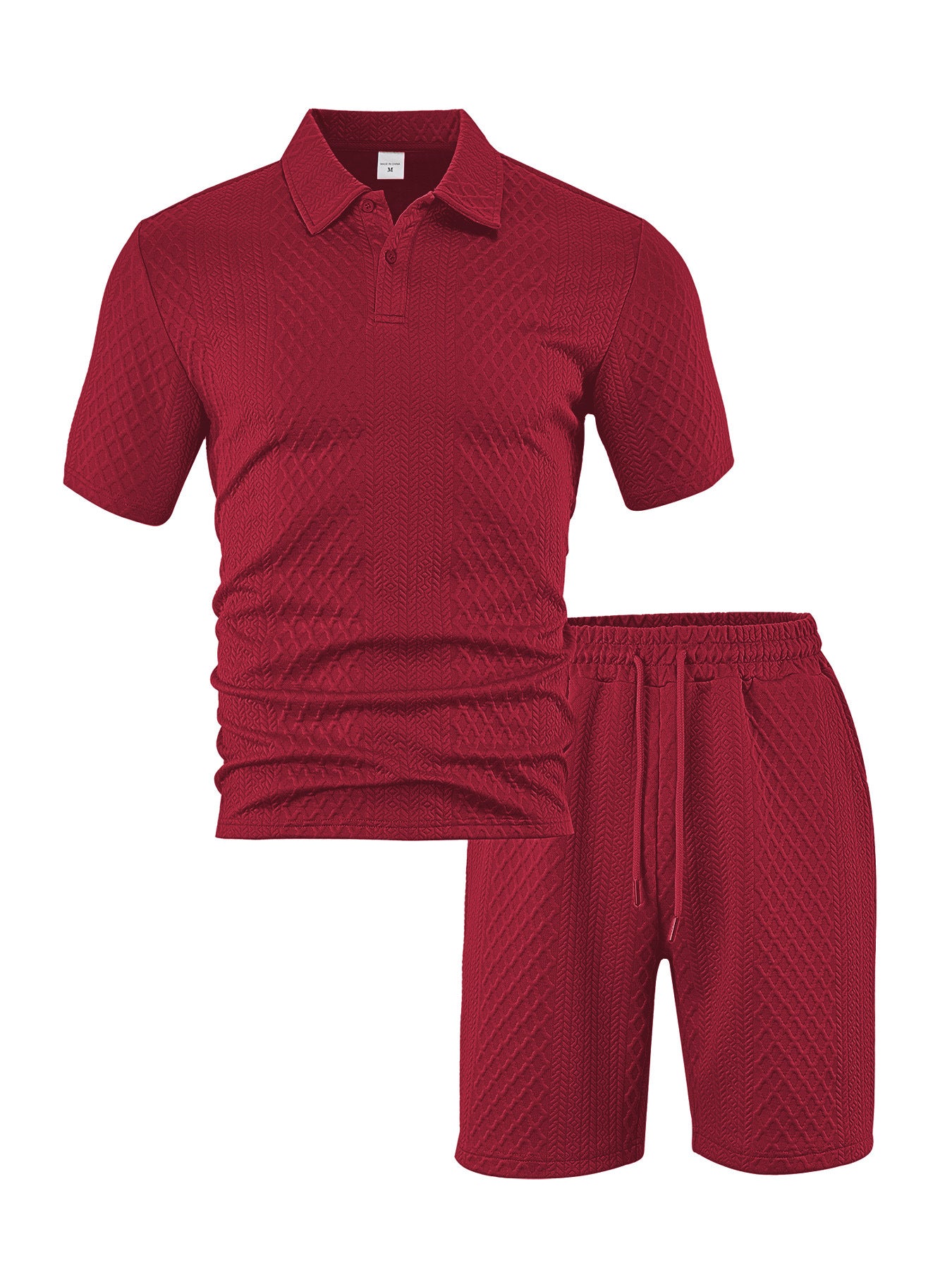 Luxe Summer Jacquard Polo Shirt™