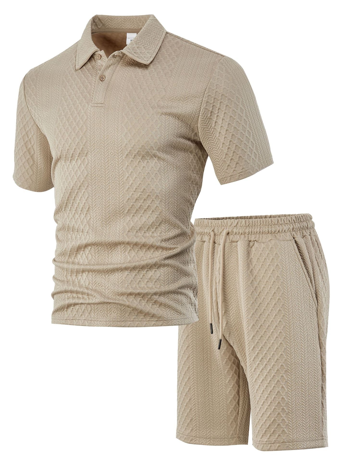 Luxe Summer Jacquard Polo Shirt™