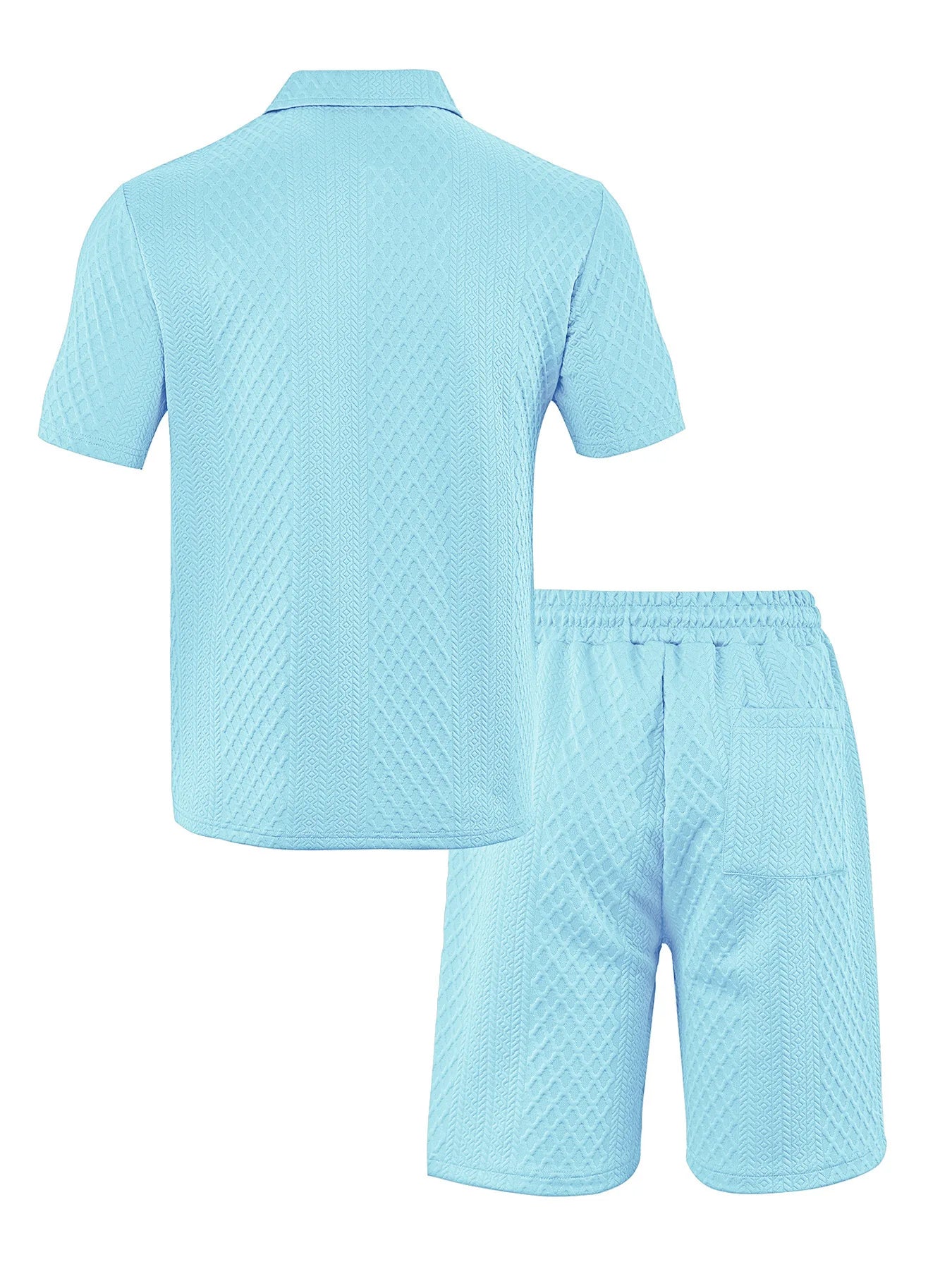 Luxe Summer Jacquard Polo Shirt™