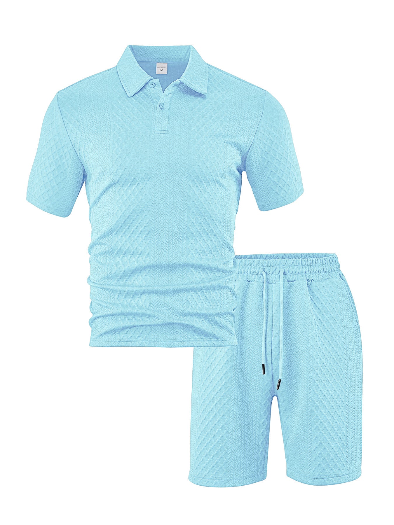 Luxe Summer Jacquard Polo Shirt™