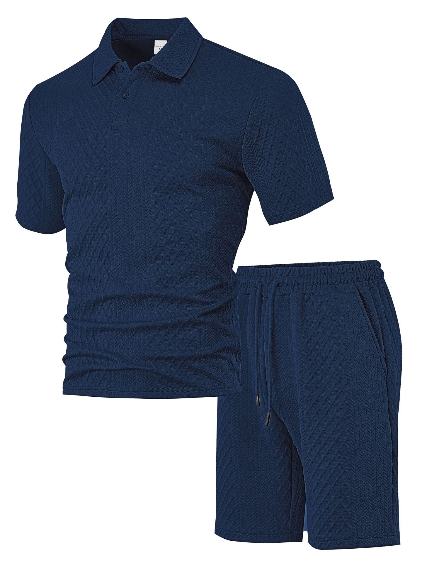 Luxe Summer Jacquard Polo Shirt™